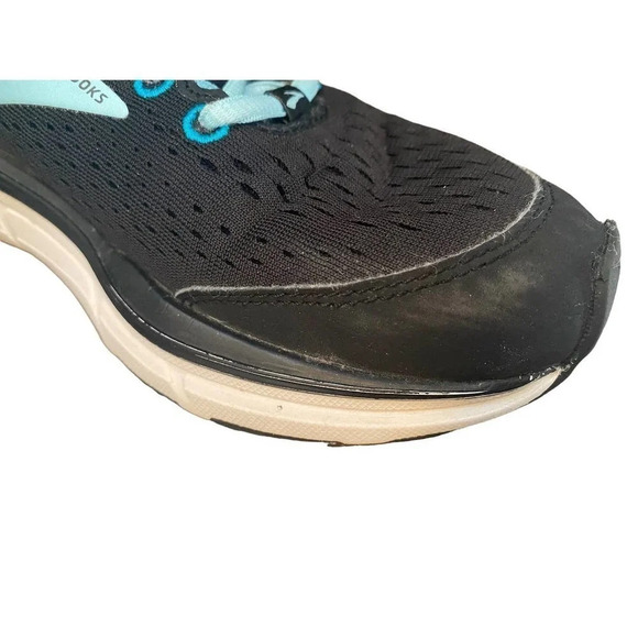 Brooks DYAD Sneakers Womens Running Walking Shoes Size US 7.5 Blue Black Lace Up - Picture 9 of 11